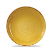 Churchill STONECAST Piatto fondo coupe - mustard