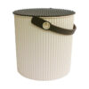 Hachiman OMNIOUTIL Contenitore con coperchio ivory (coperchio marrone)