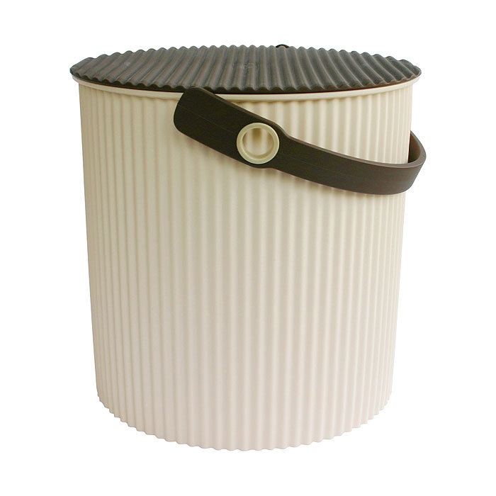 Hachiman OMNIOUTIL Contenitore con coperchio ivory (coperchio marrone)