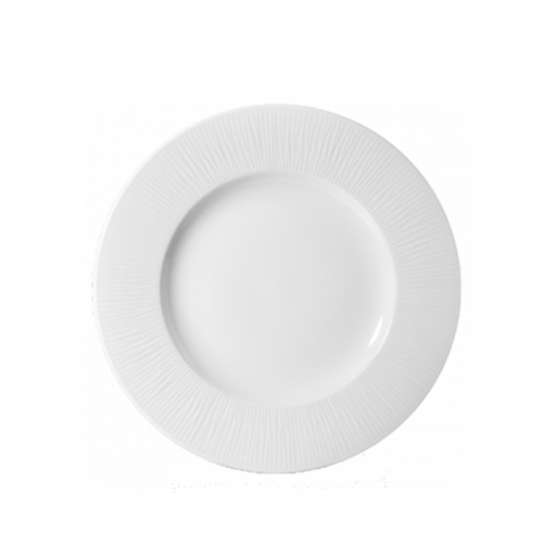 Churchill BAMBOO Piatto piano ala larga 27,2cm - white