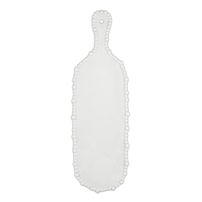 Baci Milano JOKE Tagliere medio con manico melamina bianco