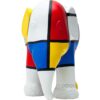 Elephant Parade elefantino Hommage to Mondriaan