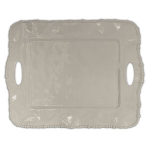 Baci Milano JOKE Piatto frutta melamina tortora