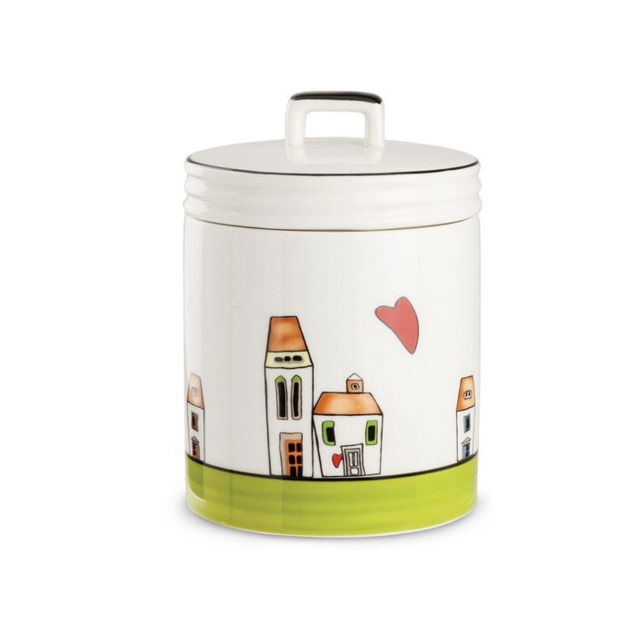 Egan LE CASETTE Barattolo 11xh15cm - verde