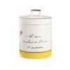 Egan LE CASETTE Barattolo 11xh15cm - giallo