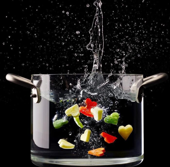 KnIndustrie THE GLASS POT pentola in vetro - trasparente