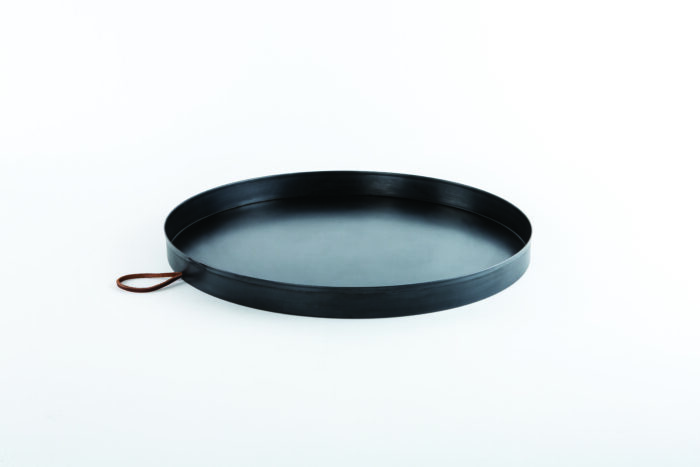 KnIndustrie LIVE/LY vassoio in alluminio - antracite