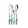 Serafino Zani LONDON Set posate per 6 persone 24 pezzi