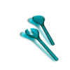 Memento SYNTH Coppia posate insalata - blu petrolio