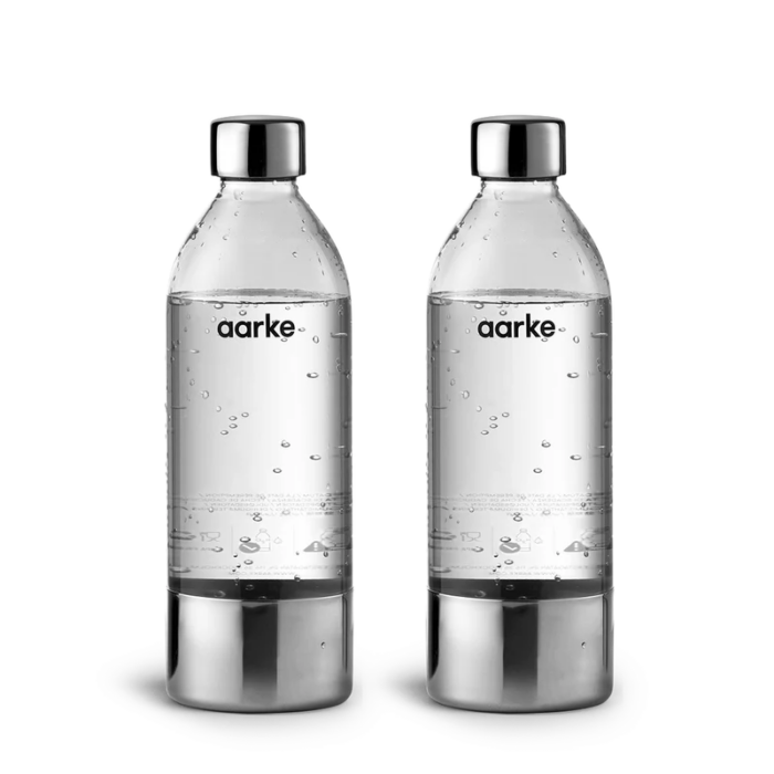 Aarke CARBONATOR 3 Set 2 bottiglie in plastica 1L