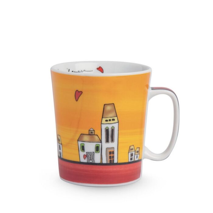 Egan LE CASETTE Mug 430ml - rosso
