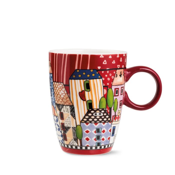 Egan PAESE MIO Mug 430ml - rosso