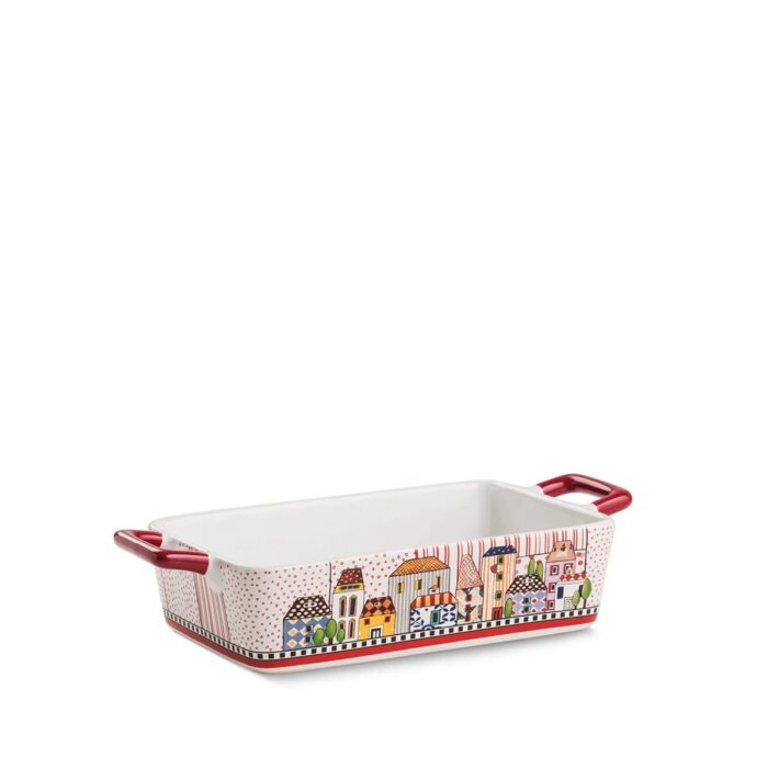 Egan PAESE MIO Pirofila 24,5x13cm - rosso