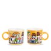 Egan PAESE MIO Set 2 mini-mug 80ml - giallo
