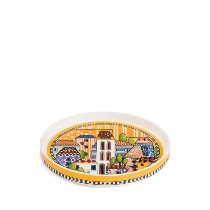 Egan PAESE MIO Vassoio tondo 20cm - giallo