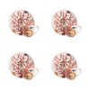 Taitù MARE Tazza espresso con piattino set 4 pezzi