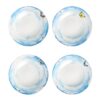 Taitù PRATI ITALIANI Piatto fondo - set 4 pezzi assortiti