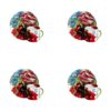 Taitù EMOTION Tazza espresso con piattino set 4 pezzi