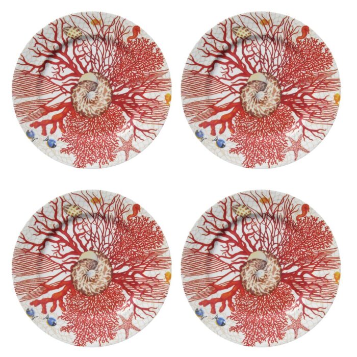 Taitù MARE Piatto portata rotondo/segnaposto set 4 pezzi
