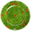 Taitù PRATI ITALIANI Piatto portata rotondo/segnaposto - red