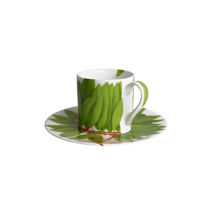 Taitù FIL ROUGE Tazza espresso con piattino