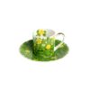 Taitù PRATI ITALIANI Tazza espresso con piattino - yellow