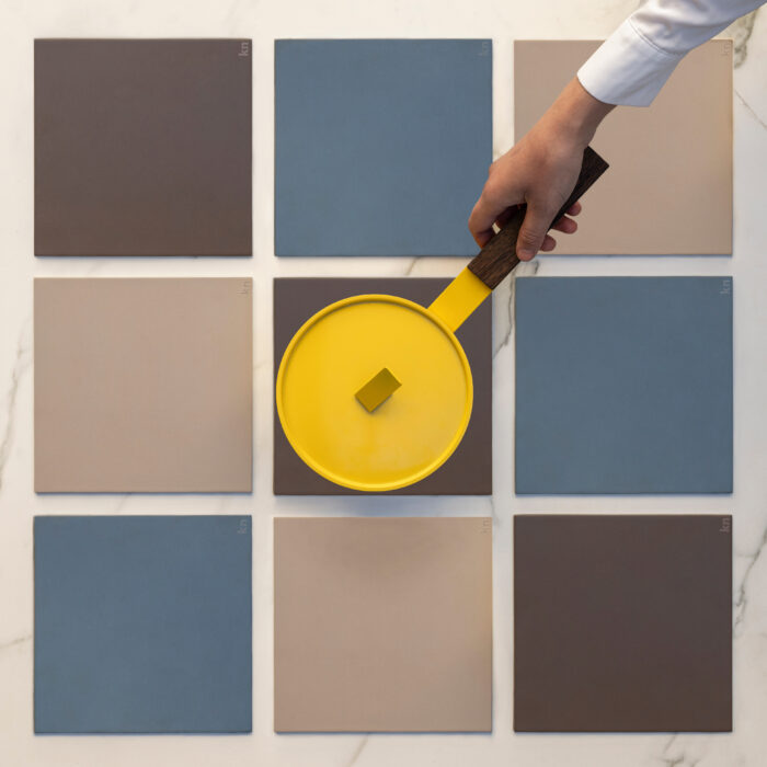 KnIndustrie THE SAUCEPAN casseruola - giallo lucido