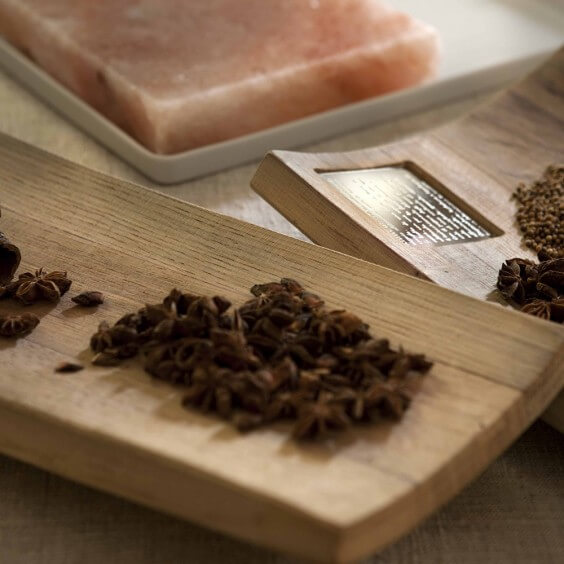 KnIndustrie BARRIQUE centrotavola/tagliere - rovere macchiato rovere macchiato