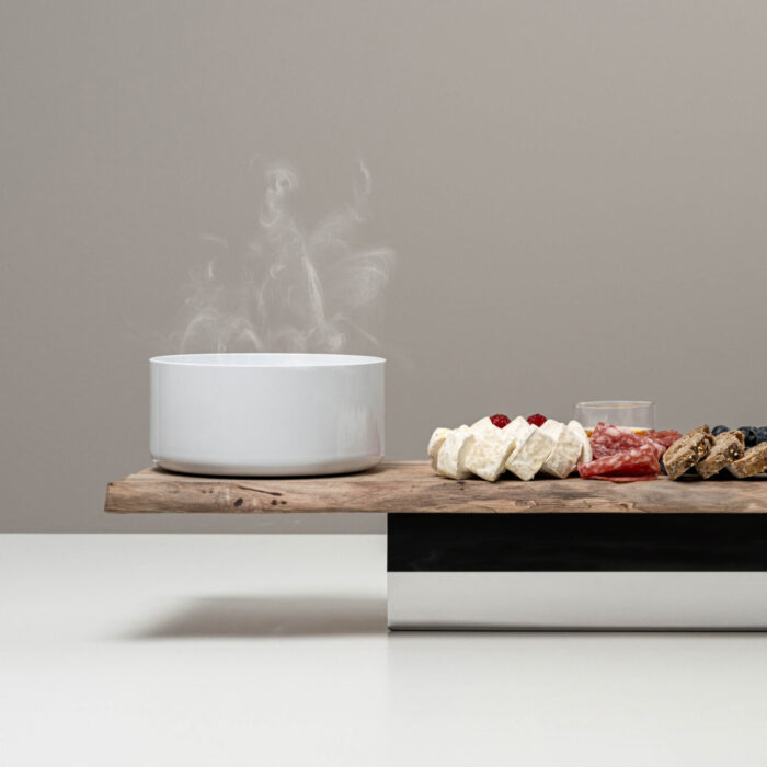 knIndustrie-centrotavola-essenze.jpg KnIndustrie ESSENZE Centrotavola gastronomico essenze - legno