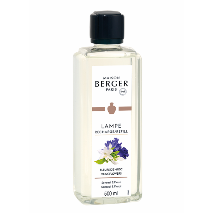 Maison Berger FLEURS DE MUSC 500ml ricarica lampada catalitica