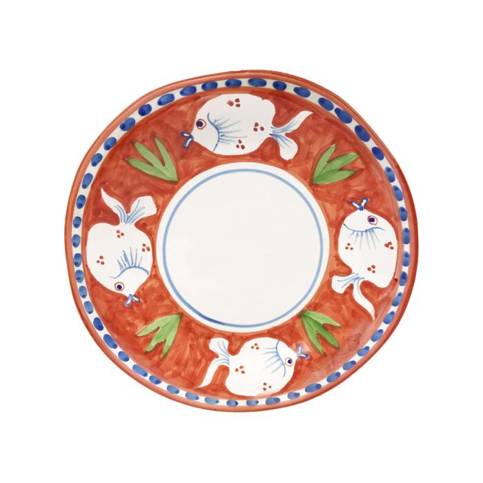 Arcucci POSEIDONE Piatto frutta 23cm - arancio