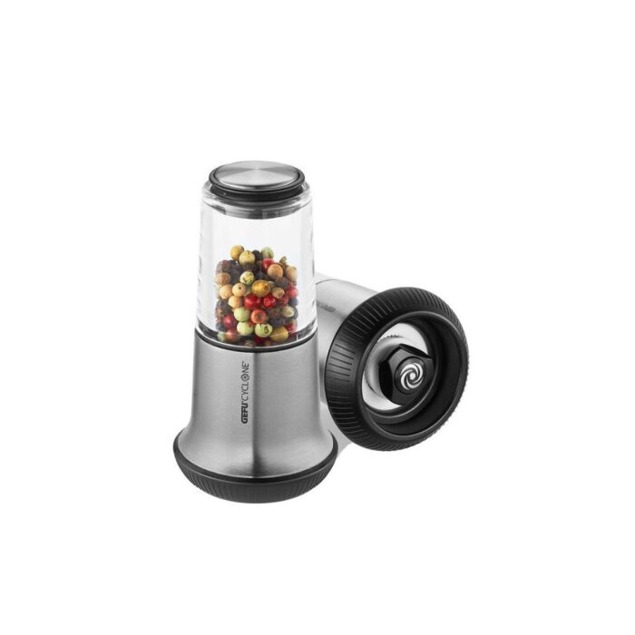 SFONDO_BIANCO_GEFU-23-4.jpg Gefu X-PLOSION macina da sale o pepe S - acciaio acciaio