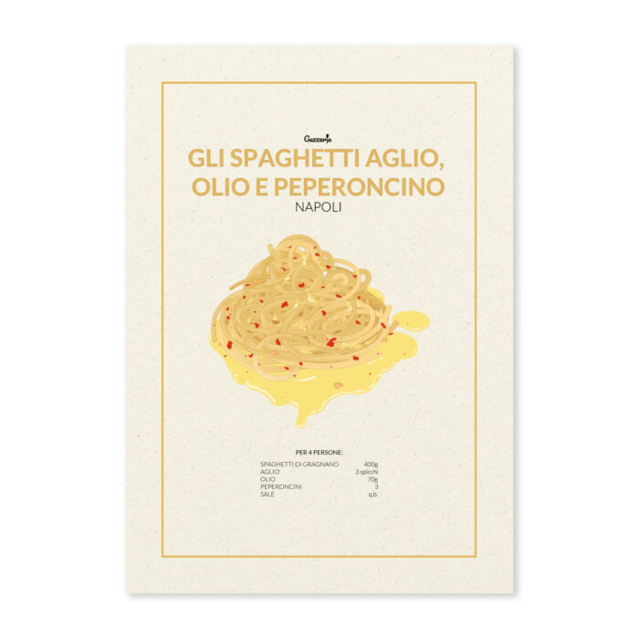 Guzzerie LE GUZZERIE Gli Spaghetti aglio, olio e peperoncino