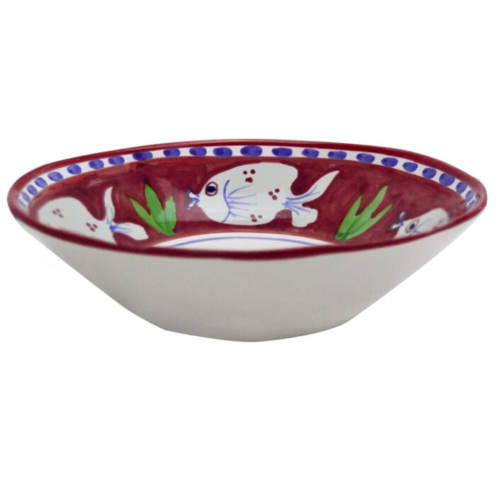 Arcucci POSEIDONE Insalatiera 32 cm - bordeaux