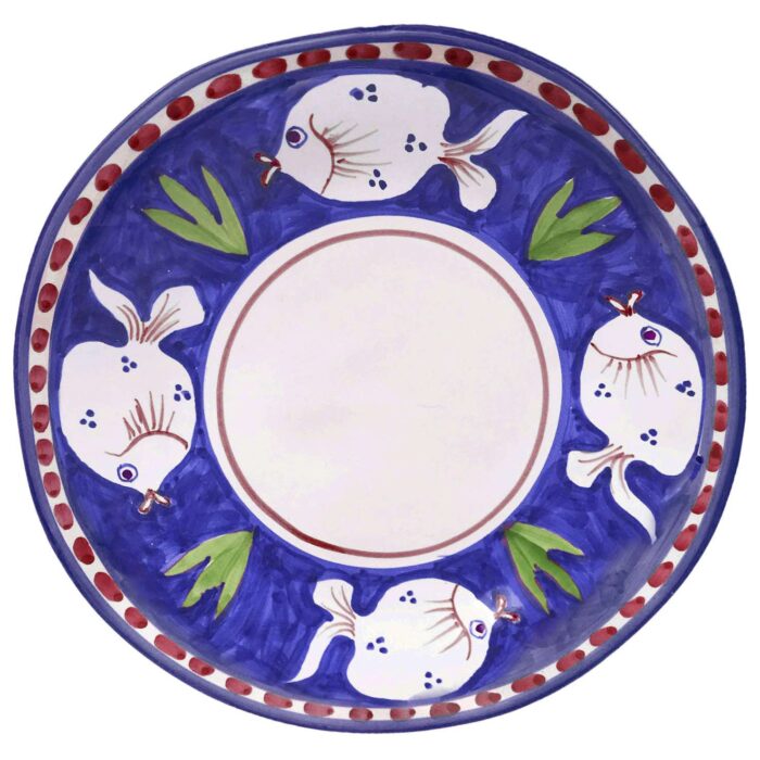 Arcucci POSEIDONE Vassoio tondo 38 cm - blu