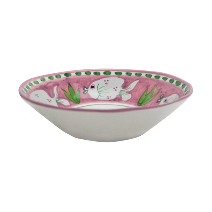 Arcucci POSEIDONE Piatto fondo 23cm - rosa