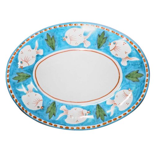 Vassoioo-ovale-cielo.jpg Arcucci POSEIDONE Vassoio ovale 43cm - cielo