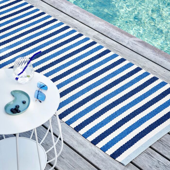 Pappelina TEO Tappeto Denim/Dark Blue/Vanilla