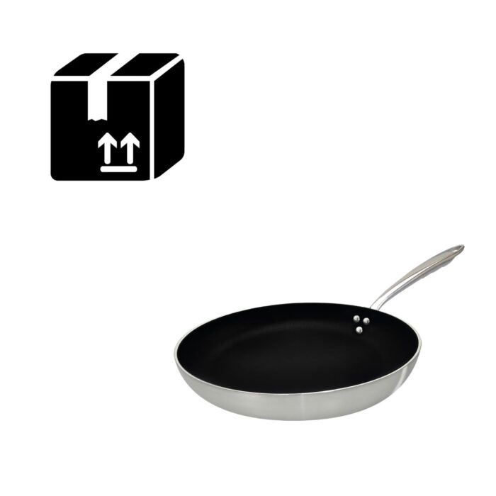 Agnelli 1907 2PLY antiaderente Kit 2 padelle svasate basse 24+28cm