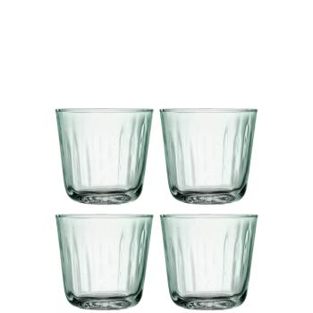 Lsa MIA Tumbler 250ml Recycled Optic 4 pezzi