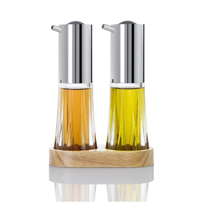 AdHoc CRYSTAL Set olio e aceto - trasparente