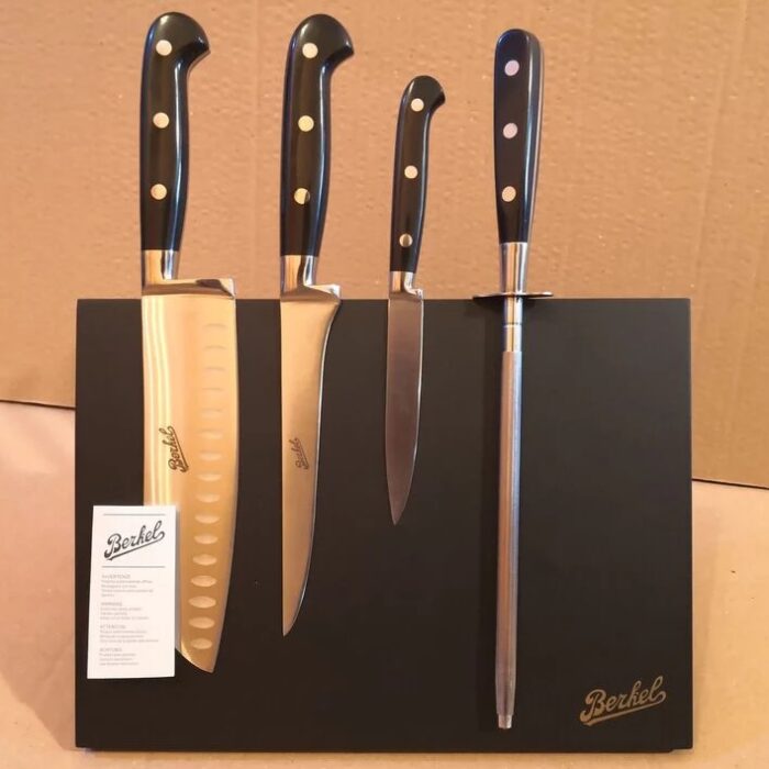 Berkel ADHOC Set 4 coltelli + ceppo