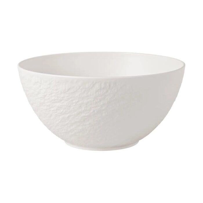 Villeroy & Boch MANUFACTURE ROCK Ciotola insalata 24 cm - bianco