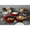 Staub Set 3 pentole in ghisa vetrificata 24cm - rosso