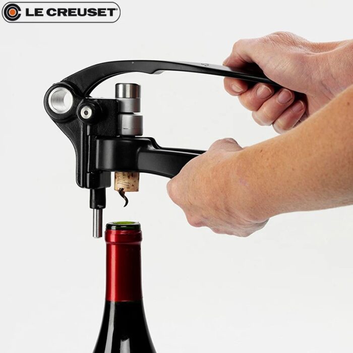 Le Creuset Cavatappi LM-250 con Taglia capsule FC400 - Acciaio