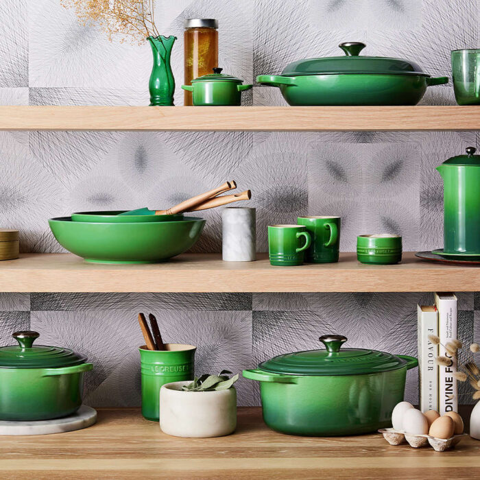 Le Creuset Cocotte rotonda Evo - Bamboo green