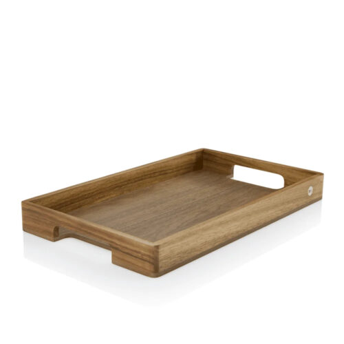 AdHoc SERVE Vassoio acacia/noce 50x30x5cm - marrone
