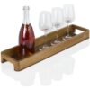 AdHoc SERVE Vassoio slim acacia/noce 60x15,5x5cm - marrone