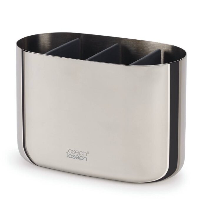 Joseph Joseph EASYSTORE LUXE Portaspazzolini grande - acciaio inox finitura lucida