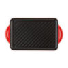 Le Creuset Grill rettangolare Tradition 32x22cm - ciliegia
